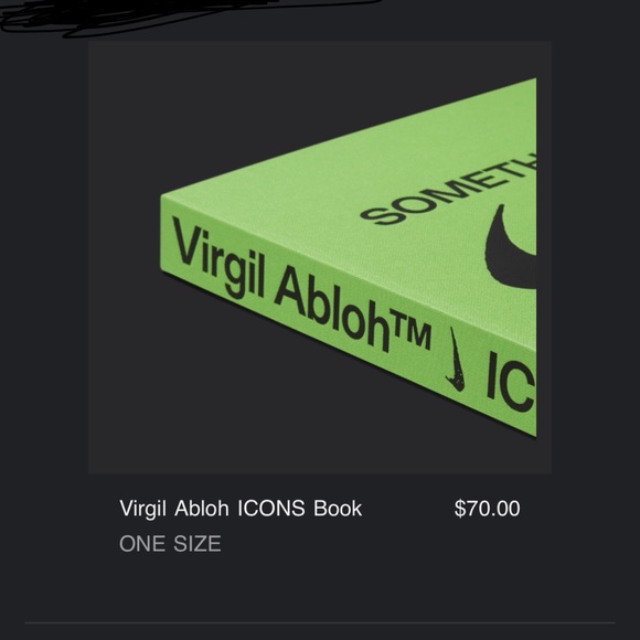 Off white book Virgil abloh “something's off”